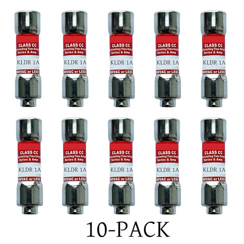10 عبوات جديدة KLDR-1 KLDR-1A 1AMP 600Vac صمام تأخير الوقت، KLDR 1A Class CC Cartridge Fuse in Saudi Arabia