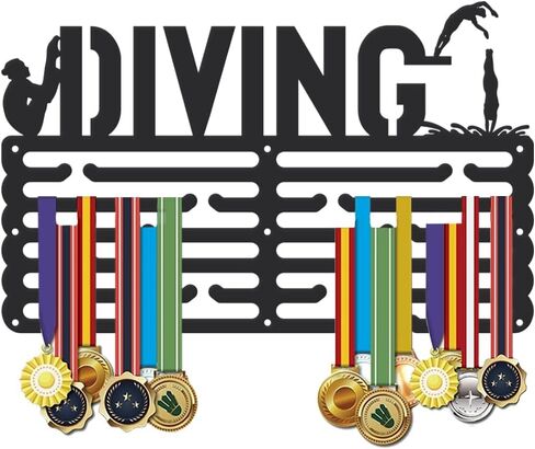 SUPERDANT Medal Hangers Medal Holder Personalised Medals Rack Wall Mount Medals Hanging Non-Slip Hangers Hooks for Man Woman Gift in Saudi Arabia