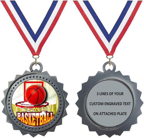 Express Medals Various Styles 1 to 50 Pack Gold Color Engraved 3 Inch Basketball Medals Trophy Award Medal Trophies Gift Prize Tournament Champion Team 1st Place First D03FCL412 in Saudi Arabia