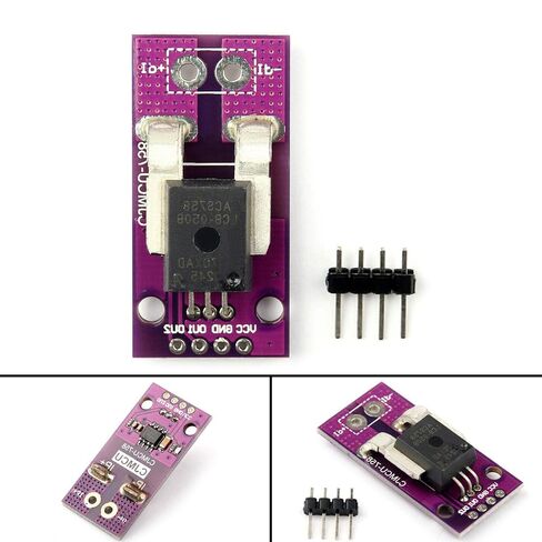 acs758 Current Sensor Module - 50a Linear Current Sensor with 120 khz Bandwidth, 3-5.5v, acs758lcb-050b-pff-t in Saudi Arabia