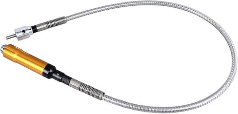 Flexible Shaft Adapter Extension Tool for Power Drill Converter with Rubber Stainless Steel Shaft Attachment for Grinders Engraving Machines and Polishing Tools (Stainless Steel Style) in Saudi Arabia
