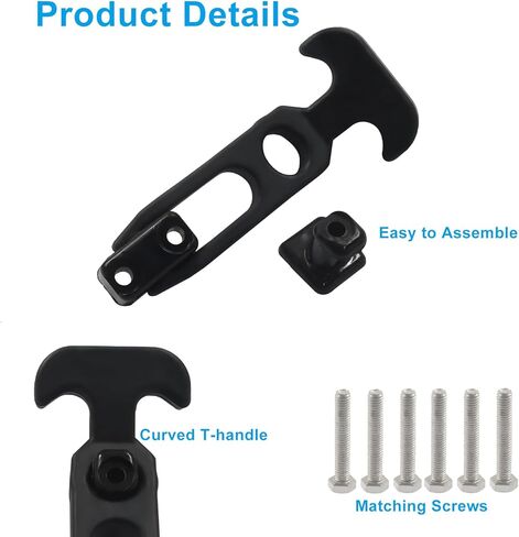 قطعتان من مزلاج مطاطي مرن على شكل حرف T، مبرد صندوق أدوات مزلاج بمشبك، غطاء ماكينة هندسة عربة الجولف لخزانة الأدوات/مقصورة القارب in Kuwait