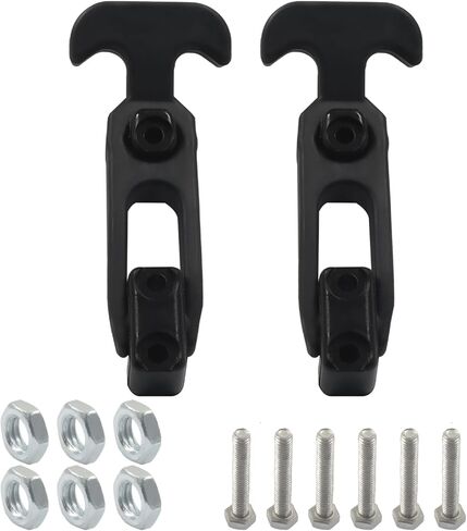 قطعتان من مزلاج مطاطي مرن على شكل حرف T، مبرد صندوق أدوات مزلاج بمشبك، غطاء ماكينة هندسة عربة الجولف لخزانة الأدوات/مقصورة القارب in Kuwait