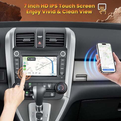 راديو ستيريو للسيارة Honda Civic 2006-2011، Android 13.0 (4G RAM 64G ROM) شاشة لمس 9 بوصة يدعم Carplay/Android Auto، نظام تحديد المواقع العالمي (GPS) وبلوتوث، كاميرا احتياطية وراديو FM in Saudi Arabia