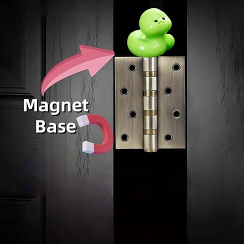 Cute Mini Creative Green Snake Hinge Heads Decorative Topper Set 6PCS, Home Decoration,Magnetic Hinge Head Toppers Door Hinge in Saudi Arabia