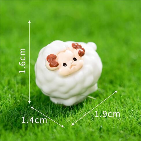 Cute Mini Creative Goat, Sheep Hinge Heads Decorative Topper Set 6PCS, Home Decoration,Magnetic Hinge Head Toppers Door Hinge in Saudi Arabia