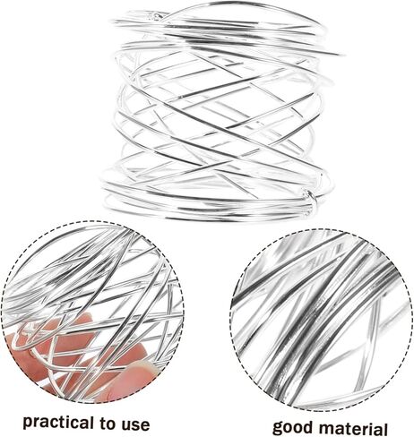 STOBAZA 6 Pcs Silver Napkin Rings Set Metal Buckles for Paper Napkins Wedding Party Table Decorations Elegant Napkin Holders for Home Dining Special Occasions in Saudi Arabia