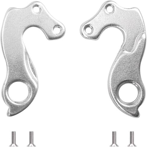 شماعة Derailleur الخلفية للدراجة 96 - شماعة تروس من سبيكة CNC 6061 لـ Kestrel، Litespeed، Motobecane، Planet X، Ridley، BH، Marin، Raleigh، Fuji، BMC، Redline، MASI - عبوتان مع مسامير in Saudi Arabia
