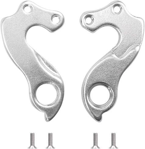 شماعة Derailleur الخلفية للدراجة 96 - شماعة تروس من سبيكة CNC 6061 لـ Kestrel، Litespeed، Motobecane، Planet X، Ridley، BH، Marin، Raleigh، Fuji، BMC، Redline، MASI - عبوتان مع مسامير in Saudi Arabia