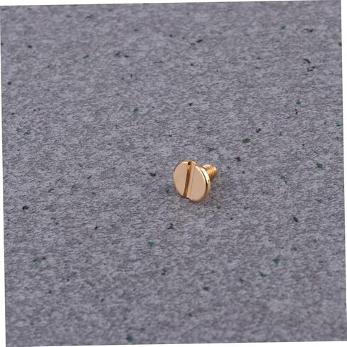 OUNONA 20Pcs Tree Shape Metal Rivets for DIY Crafts Punk Style Accessories for Clothing Shoes and Bags Golden Color for Handicrafts and Fashion Projects in Saudi Arabia