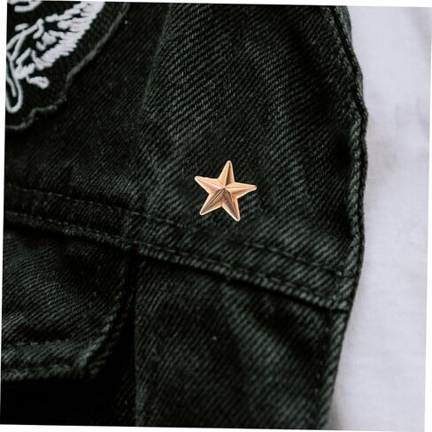 Healifty 80pcs Studs for Clothing: Star Studs Rivets - DIY Punk Decorations - Alloy Spikes for Hats Shoes Belts and Bags - Clothing Accessories in Saudi Arabia