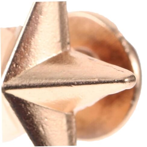 Healifty 80pcs Studs for Clothing: Star Studs Rivets - DIY Punk Decorations - Alloy Spikes for Hats Shoes Belts and Bags - Clothing Accessories in Saudi Arabia