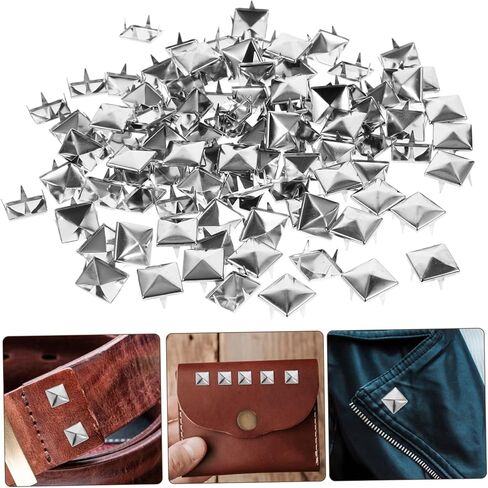 DOITOOL 100Pcs Claw Nail Rivets Spike Studs for DIY Crafts Decorative Claw Studs for Clothing Shoes and Bags Smooth Surface Wide Application in Saudi Arabia