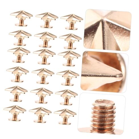VALICLUD 80pcs Alloy Studs for DIY Star Rivets Spike Rivets Punk Craft Studs Versatile for Clothing and Accessories in Saudi Arabia
