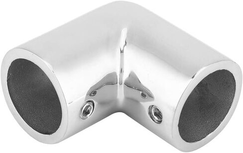 2 Way Pipe Fitting Thickened 316 Stainless Steel 3mm Thickness Elbow Pipe Connection for Plumbing Industrial Applications Durable Hardware Accessories (25mm) in Kuwait