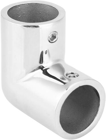 2 Way Pipe Fitting Thickened 316 Stainless Steel 3mm Thickness Elbow Pipe Connection for Plumbing Industrial Applications Durable Hardware Accessories (25mm) in Kuwait