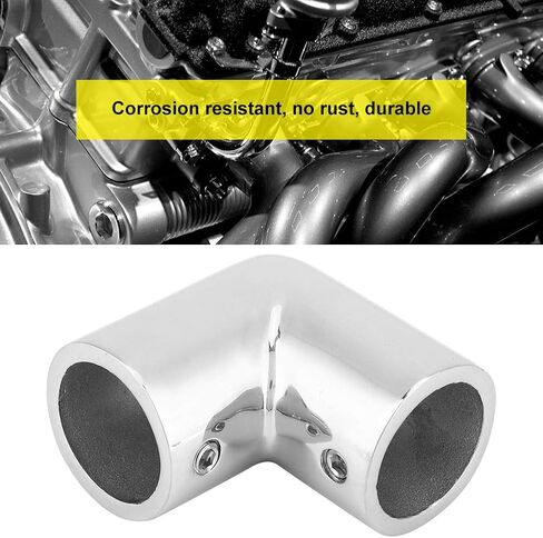 2 Way Pipe Fitting Thickened 316 Stainless Steel 3mm Thickness Elbow Pipe Connection for Plumbing Industrial Applications Durable Hardware Accessories (25mm) in Kuwait