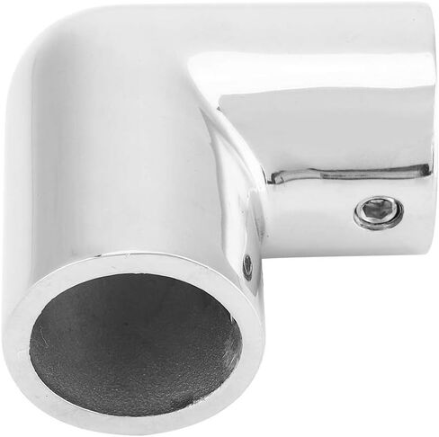 2 Way Pipe Fitting Thickened 316 Stainless Steel 3mm Thickness Elbow Pipe Connection for Plumbing Industrial Applications Durable Hardware Accessories (25mm) in Kuwait