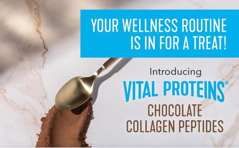 Vital Collagen Protein Peptides, Pasture Raised, Grass Fed, Zero Sugar Dairy Free, Chocolate 32 OZ 2 Pack in Saudi Arabia