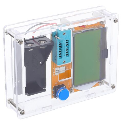 GANAZONO Graphical Tester High Precision Capacitor Inductor Resistor Tester LCD Display Battery Case Included in Saudi Arabia