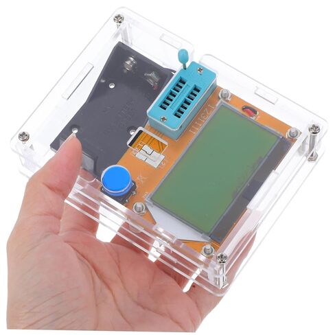 GANAZONO Graphical Tester High Precision Capacitor Inductor Resistor Tester LCD Display Battery Case Included in Saudi Arabia