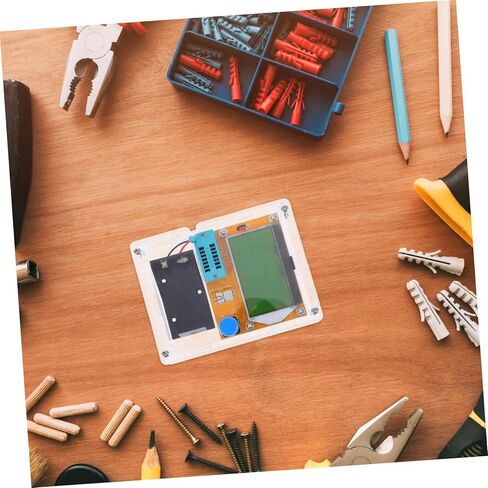 GANAZONO Graphical Tester High Precision Capacitor Inductor Resistor Tester LCD Display Battery Case Included in Saudi Arabia