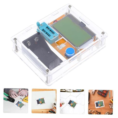 GANAZONO Graphical Tester High Precision Capacitor Inductor Resistor Tester LCD Display Battery Case Included in Saudi Arabia