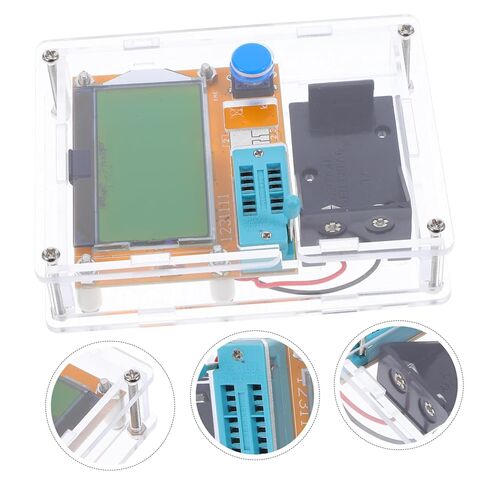 GANAZONO Graphical Tester High Precision Capacitor Inductor Resistor Tester LCD Display Battery Case Included in Saudi Arabia