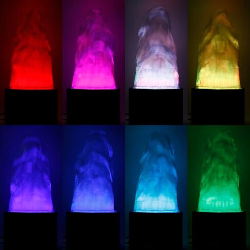 TCFUNDY 24 LED Fake Fire Flame Light RGB 3-in-1 DMX Artificial Fire Lamp 4ft Simulated Flame Lamp Effect for Stage Halloween DJ Disco Party Lighting in Kuwait
