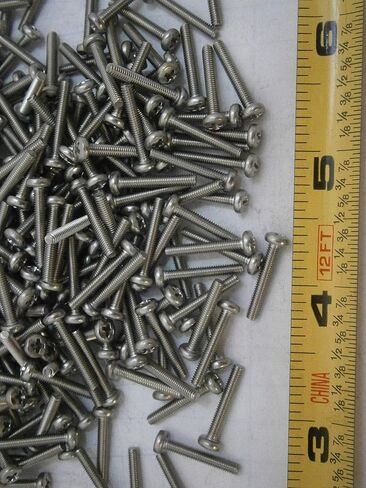New Pack of Machine Screws M2.5 x 16 Phillips Pan Head Steel Lot of 97#4066A Multi-Purpose Comprehensive Hardware Fastener Assortment Kit WnyNEH04007 in Saudi Arabia