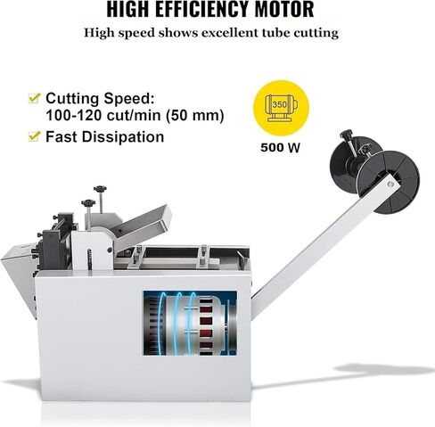 آلة قطع الأنبوب المنكمش بالحرارة الأوتوماتيكية بالكامل، آلة قطع الأنبوب المنكمش بالحرارة الأوتوماتيكية بالكامل بالكمبيوتر الصغير، دقة القطع 0.1 مم، لأنبوب الانكماش الحراري، أنبوب الألياف الزجاجية، الكابل in Kuwait