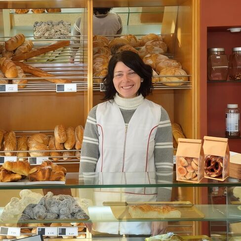 100 قطعة من أكياس الخبز للعجين المخمر محلي الصنع، حقيبة ورق كرافت للكعك مقاس 5.1 × 4.13 × 11 بوصة، حقيبة حلوى بقفل من القصدير مع نافذة لتغليف الخبز المنزلي في مقهى المخابز in Kuwait