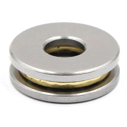 Premium 3-in-1 Mini Axial Ball Thrust Bearing, Precision Machined Steel with Brass Cage, High-Speed Compact Design for RC Models, Drones, DIY Projects (F8-19m 8x19x7) in Kuwait
