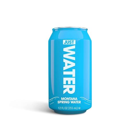 JUST Water - 100% Spring Water, Naturally Alkaline, 8.0 pH - Plant-Based, BPA Free, Sustainable and Fully Recyclable Boxed Water Bottle - Eco-Friendly - 1L / 33.8 Fl Oz (Pack of 6) in Saudi Arabia