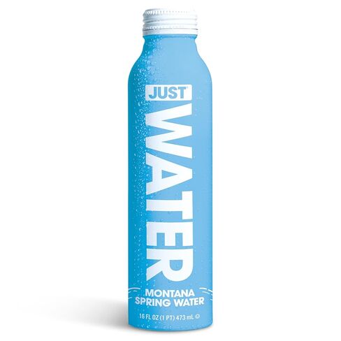 JUST Water - 100% Spring Water, Naturally Alkaline, 8.0 pH - Plant-Based, BPA Free, Sustainable and Fully Recyclable Boxed Water Bottle - Eco-Friendly - 1L / 33.8 Fl Oz (Pack of 6) in Saudi Arabia