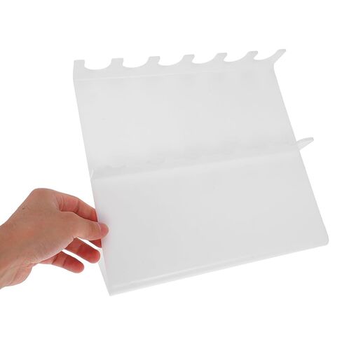 Zerodeko Plastic Pipette Rack Stand 6-Hole Laboratory Pipettor Holder Organizer Storage Container for Scientific Lab Use in Saudi Arabia