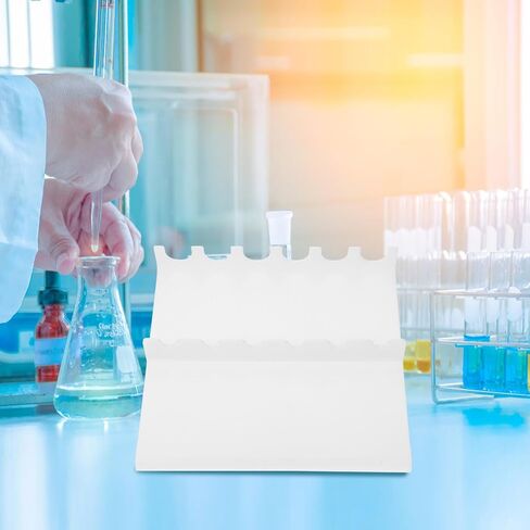 Zerodeko Plastic Pipette Rack Stand 6-Hole Laboratory Pipettor Holder Organizer Storage Container for Scientific Lab Use in Saudi Arabia
