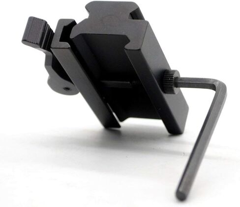 Fazee Picatinny Riser Mount، 2 حزمة 5 فتحات محول السكك الحديدية منخفضة المستوى مع محول الإفراج السريع رافعة QD لمشاهد نطاق 20 مم - حجم 1/2 بوصة ارتفاع × 2.5 بوصة طول in Kuwait