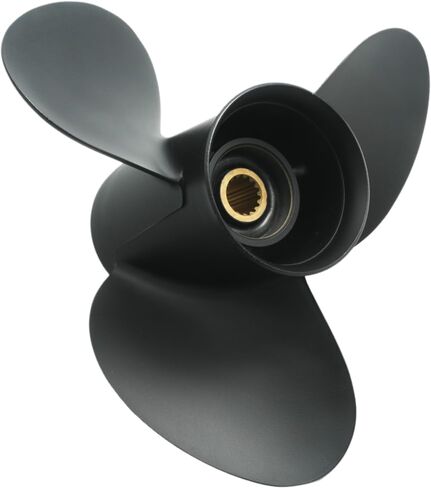 14 x17 Aluminum Boat Propeller for Suzuki DF 90/100/115/140HP Engine, 15 Spline Tooth, 3 Blades,OEM Parts No. 58100-90J01-019,Rh in Kuwait