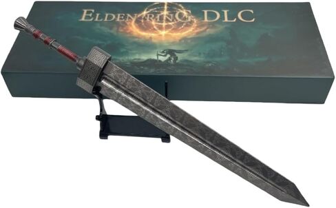 Superbuybox Game Elden Ring 12''Colossal Sword Greatsword Martial Arts Knife Action Figures Game Collection Keychain Gift Desk Decoration Giftbox in Kuwait