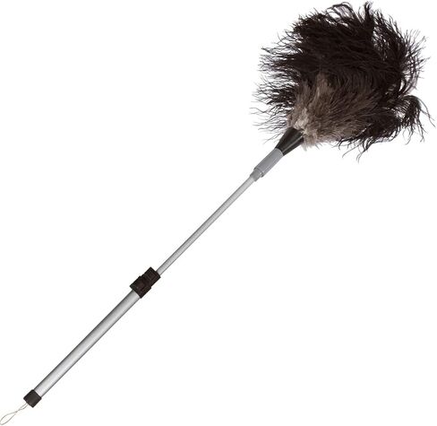 Ostrich Feather Duster with Extension Pole Up to 42" in Kuwait
