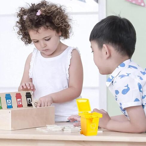 3 قطع سلة مهملات صغيرة ملونة للمكتب، حامل أقلام قمامة القمامة، حامل قلم رصاص سلة إعادة التدوير، علب قمامة شاحنة القمامة المصغرة، لعبة شاحنة سلة المهملات الصغيرة الفريدة مع عجلات غطاء in Kuwait