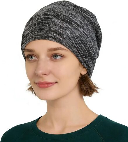 Amradield Faraday Silver Fiber Hat Wool Cotton Headgear Protection Head Influence 99% of Signal from 4G, 5G, Cellular, Smart Meters, Bluetooth, WiFi, Cellphones Protection Skull Beanies Cap Adult Size in Kuwait