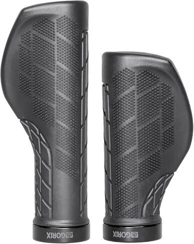 مقود الدراجة GORIX Ergo Grips نهاية المقود [135 ملم 100 ملم] (جناح GXQ) in Saudi Arabia