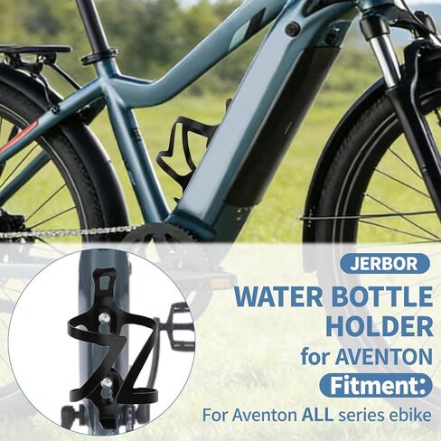 JERBOR Water Bottle Holder for Aventon Level/Sinch/Aventure/Soltera, Durable Water Bottle Cage, Side Load Cup Holder, Drink Cage Accessories for Aventon in Saudi Arabia