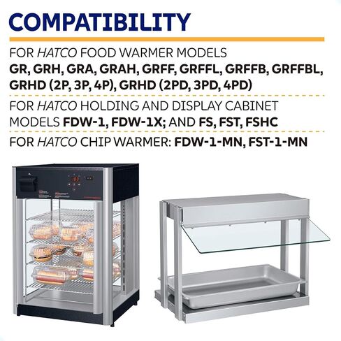 Food Warmer Lamp Bulbs Compatible with Hatco 02.30.043.00, E26 Base Commercial Food Warming Buffet Restaurant Heat Bulbs, High Temp Shatter Resistant Safety Light Bulb, 60W, 4 Pack in Kuwait