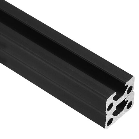uxcell 2Pcs 550mm 1020 Aluminum Extrusion Profile, European Standard Anodized Linear Rail for 3D Printer Part, CNC Machine, Linear Rail Guide, Silver in Saudi Arabia