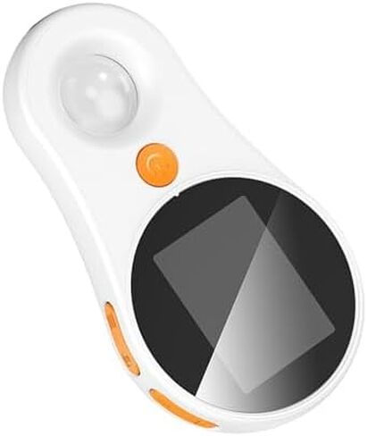 Handheld Digital Microscope, 2MP 1920x1080P Pocket Microscope Data Storage for Children Adult for Observation (White) in Kuwait
