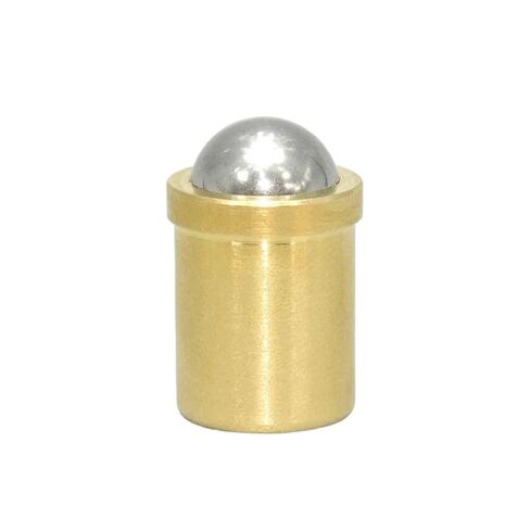 Dia3/4/5/6/8/10/12 Ball Plunger Spring Plungers Smooth Model with Collar and Stainless Steel Brass Plastic POM 1Pcs(QTSSN,8-9mm) in Kuwait