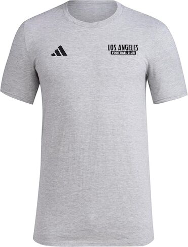 Adidas Mens Los Angeles Fc Local Warp Pre-Game Short Sleeve T-Shirt in Saudi Arabia
